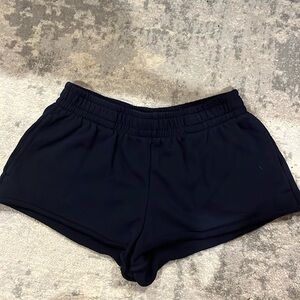 Garage Navy Cloth Shorts